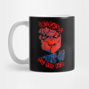 Chucky's Sinister Grin - Friends Til The End Mug